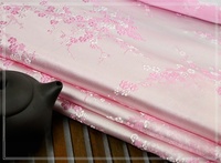 Tissu Jacquard Brocart de Luxe 100% Polyester Haute Qualité Anti-Boulochage Poids Moyen pour Vêtements de Filles, Artisanat, Sacs et Robes