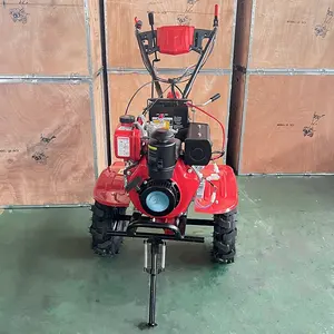 TAIZHOU JC-173F-1mini rotary tiller cultivator diesel power agricultural machinery electric start weeder