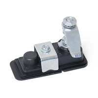 Loquet de Compression noir en aluminium, pour boîte à outils, camping-car, remorque, camion caravane, offre spéciale, prix en gros