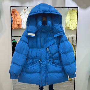 Manteau d'hiver matelassé tendance 2025 pour femmes, col en fourrure, parka à capuche pour femmes, duvet de <span class=keywords><strong>canard</strong></span> à bulles - Product Image 2