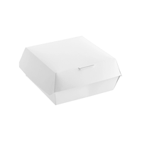 Boîte à hamburger en papier pour restaurant de restauration rapide, boîtes d'emballage pour combo déjeuner, nouilles, pizza, vente en gros depuis la Chine, faible MOQ, impression personnalisée