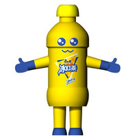 Costume de mascotte gonflable géant sur mesure en forme de bouteille de boisson, directement de l'usine, pour la promotion d'événements