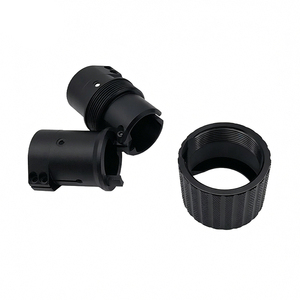 RJXHOBBY Aluminum Alloy Drone Arm Connector 40mm Self-locking <b>Quick</b> Release Folding Part Carbon Tube <b>Clamp</b> - Product Image 4