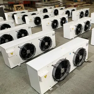 Refrigerador de ar para evaporadores de baixa temperatura, unidade de refrigeração industrial, evaporador refrigerado a ar para salas frias