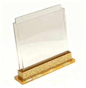 ที่วางหนังสืออะคริลิคใส Lucite ยี่ห้อ Zemiros สำหรับตกแต่งศาสนสถานยิวในวันชาบาตและวันยอมโทฟ - Product Image 1