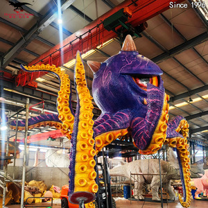 Fabricante de Modelos de Simulación para Exteriores, Modelos Realistas de Vida Marina de Pulpo, Aptos para Parques de Atracciones y Zoológicos, Certificación CE - Product Image 2