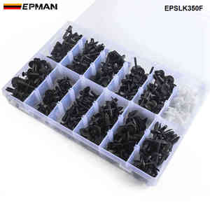 ADDCO EPMAN Kit de 350 Piezas de Sujetadores Automotrices, Clips de Fijación Universales de Plástico y Nailon para Automóviles, Remaches para Paneles de Puerta, Retenedor de Guardabarros, EPSLK350F - Product Image 3