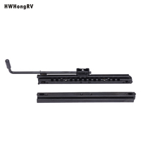 Kit de rail coulissant pour siège de voiture à verrouillage unique pour camping-car, fourgonnette, bus – Support de rail de siège réglable en acier pour base de siège avant/arrière