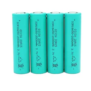 Batteries 3.7v Rechargeable 2000mah 18650 Lithium Ion Battery Sale 3c