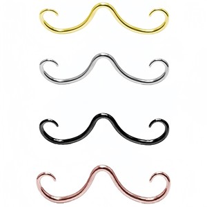 Anneau de septum en acier inoxydable pour moustache, 62 mm, 1,6 mm, bijou de piercing corporel pour ornement nasal, cadeau - Product Image 5