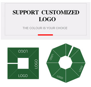 <span class=keywords><strong>Grand</strong></span> parapluie carré en aluminium pour l'extérieur Garden <span class=keywords><strong>Grand</strong></span> Roma avec 3m de rayon parasol suspendu avec lumière solaire LED pour Patio Beach - Product Image 3