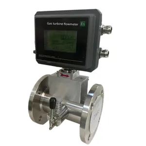 天然ガス流量計/エアフローメーター用電子デジタルタービン流量計