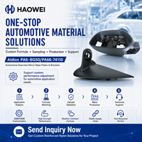 Nylon PA modifié renforcé, matériau spécial HW PA6-BG50-PA66-74110, couleur personnalisée pour pièces automobiles, applications médicales et alimentaires