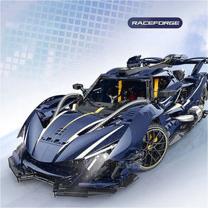 Guly 10641 Nuevo Modelo de Vehículo Deportivo Clásico de Alta Calidad a Escala 1:8, Juego de Bloques de Construcción, Juguetes de Carreras para Armar, Regalo de Cumpleaños - Product Image 2