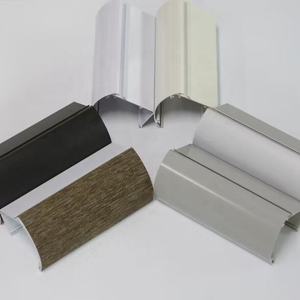 Accessoires pour stores enrouleurs zébrés : Rail supérieur et inférieur, <span class=keywords><strong>insert</strong></span> en tissu en forme d'arche en aluminium, fournis par l'usine - Product Image 4