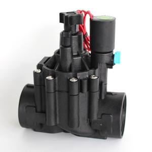Válvula solenoide de riego automático de 1 pulgada, de plástico, tipo normalmente cerrado, con interruptor externo para sistemas de riego de jardín - Product Image 5