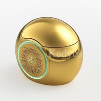 Inodoro Inteligente KD-T031A Color Plata con Forma de Bola, Inodoro Inteligente Coreano con Función de Altavoz para Baño de Lujo