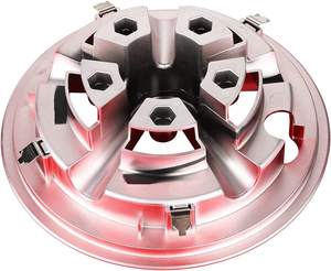 Aspect élégant chromé 8 pouces <span class=keywords><strong>4</strong></span> ensembles, capuchon universel <span class=keywords><strong>de</strong></span> moyeu <span class=keywords><strong>de</strong></span> <span class=keywords><strong>roue</strong></span> centrale <span class=keywords><strong>de</strong></span> voiturette <span class=keywords><strong>de</strong></span> <span class=keywords><strong>Golf</strong></span> pour EZGO Yamaha 8 pouces Club Car - Product Image 4