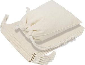 Commercio all'ingrosso della fabbrica borse di cotone con coulisse grandi riutilizzabili prodotti sacchetti di tela bustina di <span class=keywords><strong>tessuto</strong></span> per il pane di conservazione degli alimenti - Product Image 6