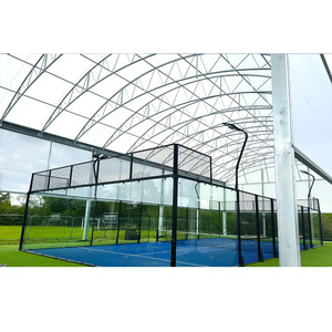 Pista de Pádel Panorámica para Exteriores, Resistente a la Intemperie, ODM OEM, Pista de Pádel Profesional Individual para Campos Deportivos Escolares - Product Image 2