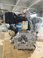 Moteur Diesel Monocylindre Compact 186FA 178 de 296 Cc 4 kW / Moteur à Essence 170F Petit