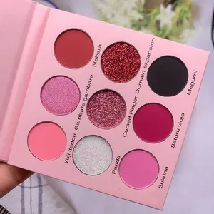 Trang Điểm Palette <span class=keywords><strong>Eyeshadow</strong></span> Không Có Nhãn <span class=keywords><strong>Eyeshadow</strong></span> Palette Cao Sắc Tố <span class=keywords><strong>Eyeshadow</strong></span> <span class=keywords><strong>Pallet</strong></span> - Product Image 1