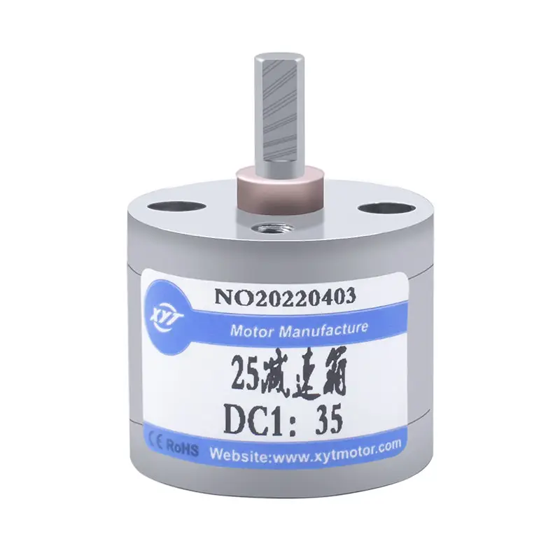 Produttori piccoli riduttori di velocità monofase riduttore di trasmissione da 25mm diametro dell'albero del cambio 4MM