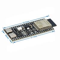 Papan pengembangan ESP32 / ESP32-C3/ESP32-S3, ESP32-C3-DevKitM-1 ESP32-C3-MINI-1 papan inti pengembangan tipe-c ganda ESP32-S3-DevKit C N16R8