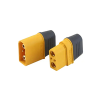 AMASS Original XT90I connecteur mâle et femelle plaqué or 4.5mm Bullet Plug 2 + 2 Plug avec broche de signal pour RC Lipo Battery UAV