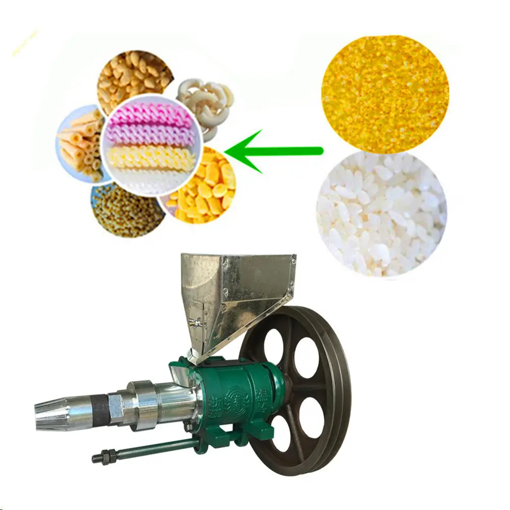 India Straat Business Maïs Gepofte Extruder Kleine Rijst Puffend Making Machine Voor Snacks (Whatsapp/Wechat: 0086 15639144594)