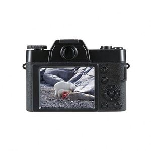 กล้องดิจิตอล DSLR แบบมิเรอร์เลส HD Retro 4K สำหรับนักเรียน ใช้งานกลางแจ้ง พร้อมซูมดิจิตอล 16 เท่า และรองรับการ์ด TF - Product Image 3