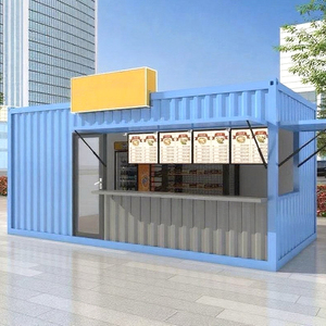 บ้านสำเร็จรูปปรับแต่งได้ บ้านโมดูลาร์สำเร็จรูป บ้านคอนเทนเนอร์สำหรับร้านอาหาร - Product Image 1