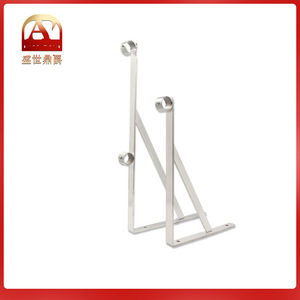 Stainless Steel Wall Mounted <b>Clothes</b> Drying <b>Rack</b> Solid Triangular Frame Balcony Use - Product Image 5