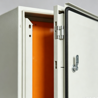 Armoire électrique industrielle murale certifiée en acier pour distribution basse tension, indice IP66, 380V, 80A, 6 prises
