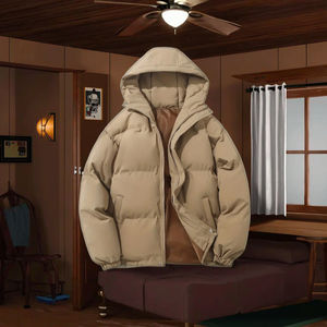 ODM Mujeres Parka con capucha Chaqueta Moda Manga larga Grueso Cálido Prendas de abrigo Poliéster - Product Image 1