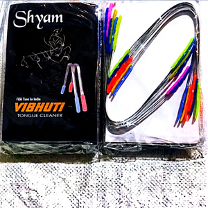 Limpiador de Lengua Vibhuti Premium de Acero Inoxidable en Forma de U, Antideslizante, Reutilizable, para Higiene Bucal - Product Image 1