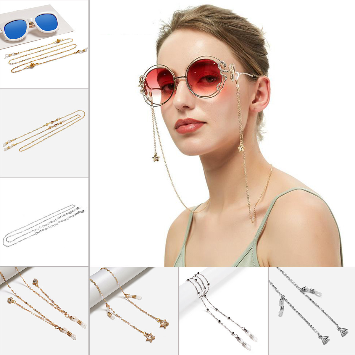 1Pcs Metal Cords Sunglasses Lanyards String Eyeglasses Chain Reading glasses Spectacles Holders optical frames rope price in UAE | Amazon UAE 1Pcs Metal Cords Sunglasses Lanyards String Eyeglasses Chain Reading glasses Spectacles Holders optical frames rope price in UAE | Amazon UAE