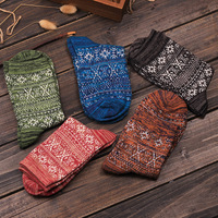 Chaussettes pour hommes en coton de haute qualité, tendance, amusantes et colorées