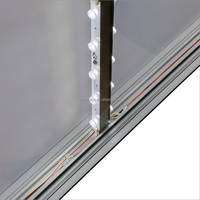 Boîte à lumière LED Intérieur/Extérieur Publicité Rectangle Forme Logo Poster Présentoir Carré Panneau de Sol Tableau Signalisation