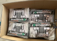 Autocollant de logo 3D chromé personnalisé pour camion, emblème de voiture, décalcomanie en plastique ABS auto-adhésif pour moto, garde-boue, club automobile, élégant, individuel