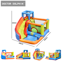 Château gonflable pour enfants, vente chaude, personnalisation d'usine, petit château gonflable, trampoline, tissu Oxford 420D+840D, 3 personnes