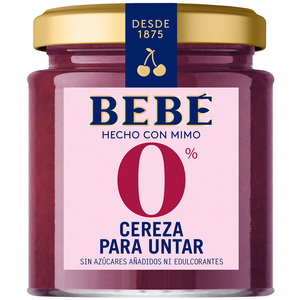 BEBE Crema Spalmabile di Ciliegie 0% Zuccheri 230G Senza Glutine - Product Image 1
