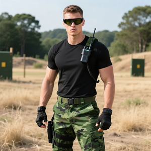 Pantalon cargo tactique numérique camouflage pour homme, robuste, en Ripstop, pour le travail en extérieur, sécurité, personnalisable OEM - Product Image 2