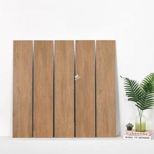 Directo de fábrica Casa moderna Sala de estar Baño Nuevo Grano de madera Porcelana <span class=keywords><strong>Pisos</strong></span> de cerámica 200x1000 para el hogar - Product Image 6