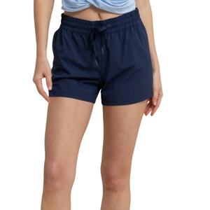 Shorts de sport d'été pour femmes en coton 100% écologique de haute qualité en gros OEM, séchage rapide, respirant, taille à cordon - Product Image 3