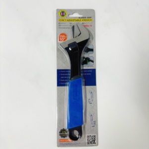 Wholesale Professional Best Selling 2-in-1 Adjustable Spring Loaded Worm Drive 10-Inch Industrial Grade Steel Wrench - Product Image 4