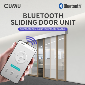 Kit de Operador de Puerta Corredera Automática CUMU Tipo <span class=keywords><strong>CMD</strong></span>-180BT: Máquina Bluetooth (Puerta Doble Sin Sensor) - Product Image 3