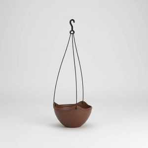 Choco marrone vaso di fiori appendiabiti eleganti cesti per uso interno ed esterno - Product Image 1