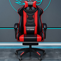 Prix compétitif liquidation pivotant bureau ordinateur cuir mouvement chaise de jeu