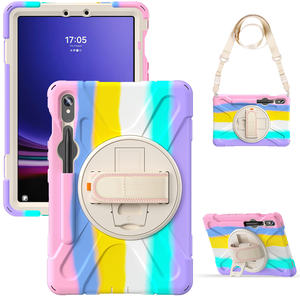 GSCASE Hybrid Amor Case con portalápices Tablet Cover para Samsung Galaxy <span class=keywords><strong>Tab</strong></span> S10 ultra Case con correa cruzada - Product Image 6